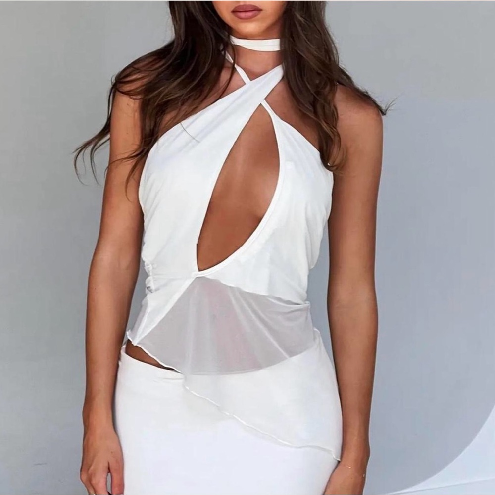 Tiger Mist white tank